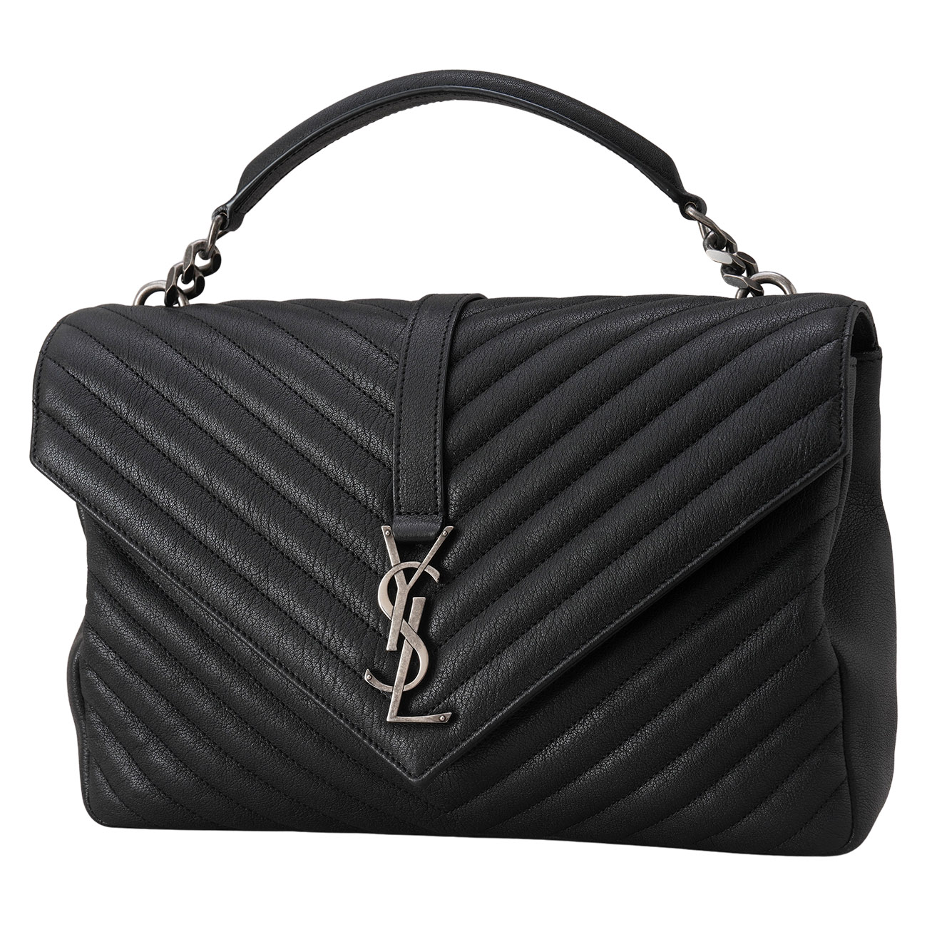 YVES SAINT LAURENT(USED)생로랑 600278 모노그램 컬리지